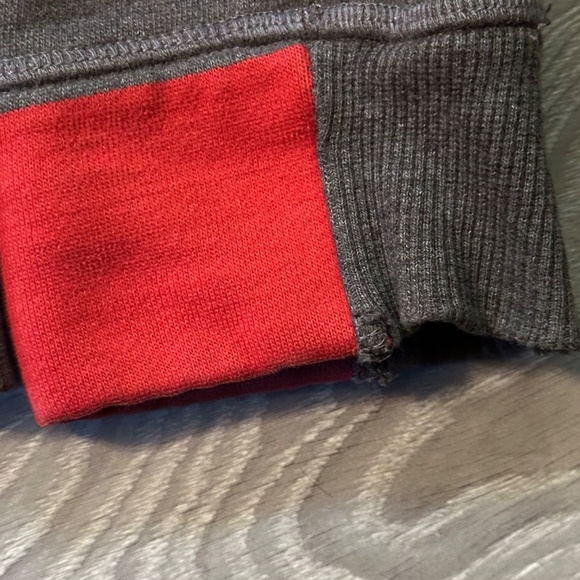 Y2K Lululemon Striped Scuba Heavyweight Cotton Hoodie - Picture 4 of 6